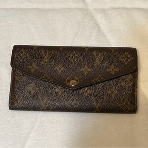 Louis Vuitton Dark Brown Monogram Clutch